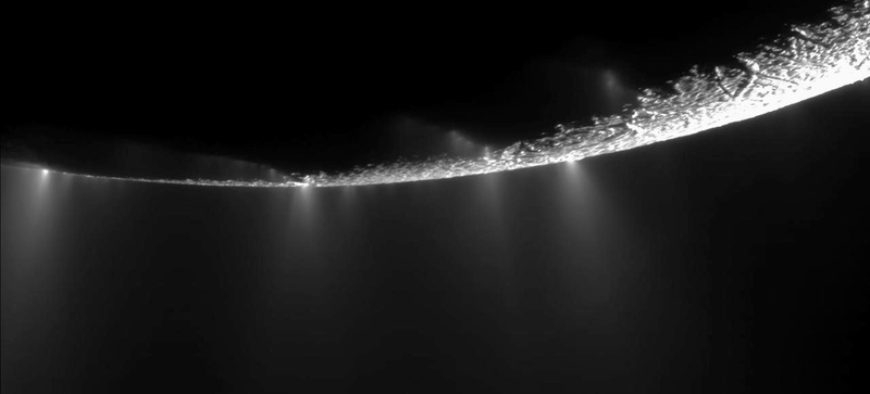 Illustration for article titled Encélado, la luna de Saturno que esconde un enorme océano de agua